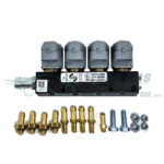 Riel de inyectores 2 Ohm RAIL 67R-01-4303